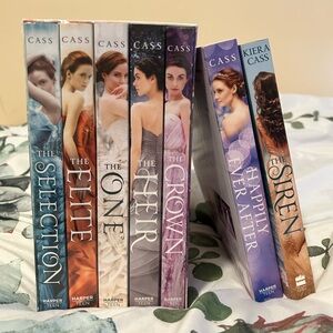 Kiera Cass Paperback Bundle - The Selection Box Set,Happily Ever After,The Siren